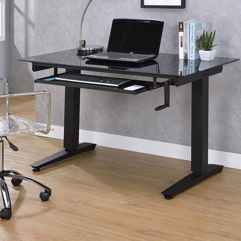 Latitude Run Stackhouse Adjustable Standing Desk & Reviews Wayfair